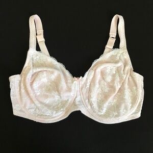 PLAYTEX Lace Underwire Bra Pink Women’s Plus Size 44DD